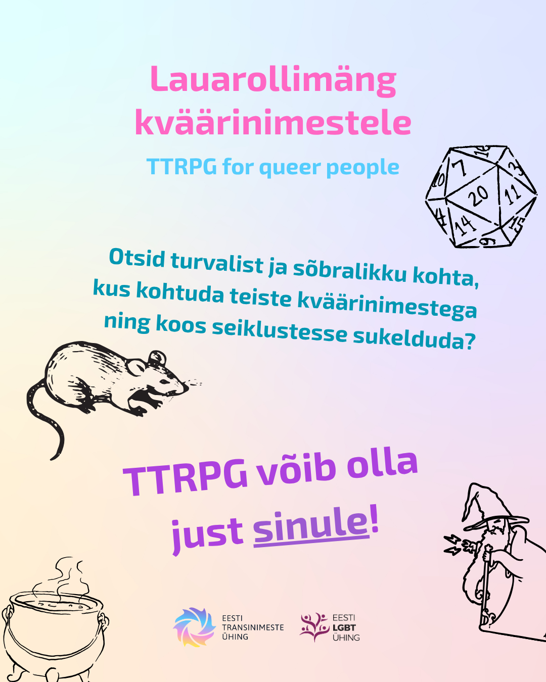 TTRPG & DnD for Queer people TTRPG & DnD for Queer people